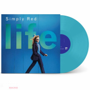 Simply Red Life LP Limited Curacao Blue