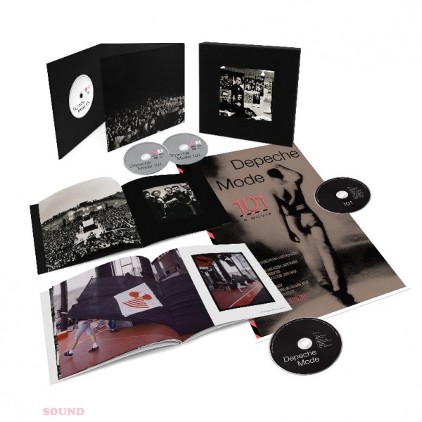 Depeche Mode 101 Deluxe Edition / 2 CD + 2 DVD + Blu-Ray / Book / Poster / Limited Box Set