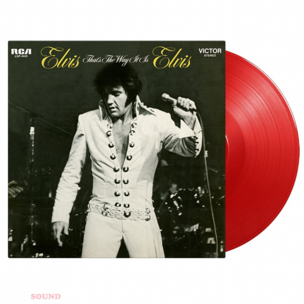 Elvis Presley That's The Way It Is LP Red Limited Numbered