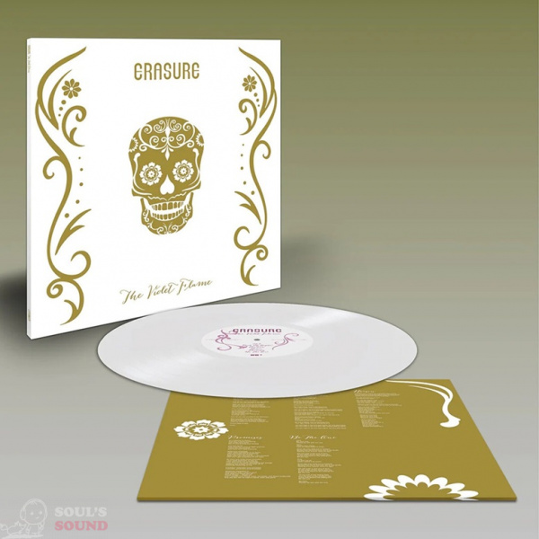 Erasure Violet Flame LP White Limited