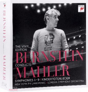 Leonard Bernstein, New York Philharmonic, London Symphony Orchestra Bernstein Conducts Mahler 15 LP