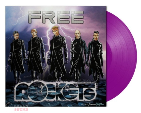 Rockets Free LP Marbled Purple Limited