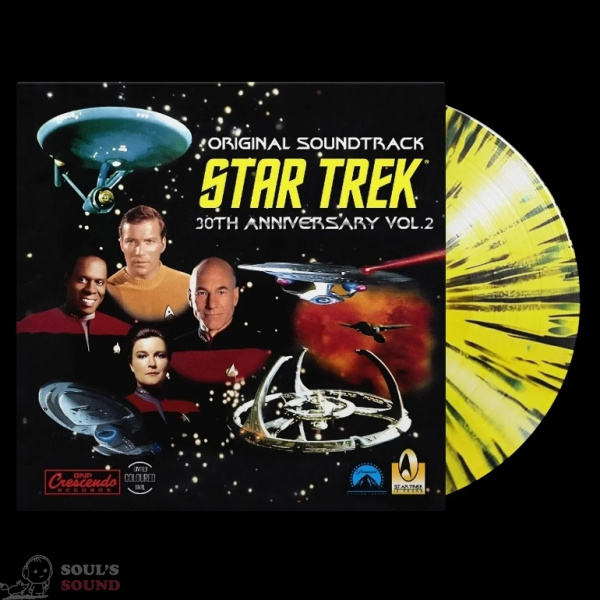 Star Trek - Original Soundtrack 30th Anniversary Vol. 2 LP Splatter Coloured Limited