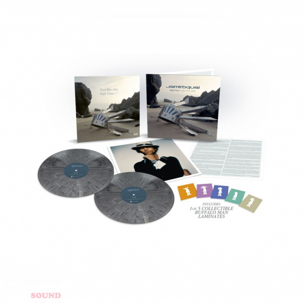 Jamiroquai High Times - Tour Edition 2 LP Marbled Steel + Print Limited