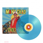 Manu Chao Viva Tu LP Clear Blue