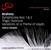 Valery Gergiev. Brahms. Sinfonien 1 & 2 / Tragische Ouverture. Variations On A Theme Haydn 2 SACD