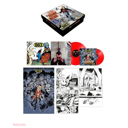 883 La Donna Il Sogno & Il Grande Incubo 2 LP Transparent Red Boxset Limited