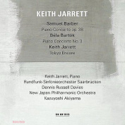KEITH JARRETT BARBER BARTOK PIANO CONCERTOS CD