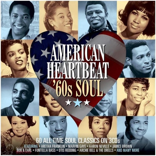 Various Artists AMERICAN HEARTBEAT - 60'S SOUL 3 CD