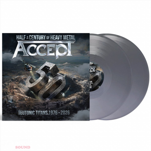 Accept Teutonic Titans 1976-2026 2 LP silver