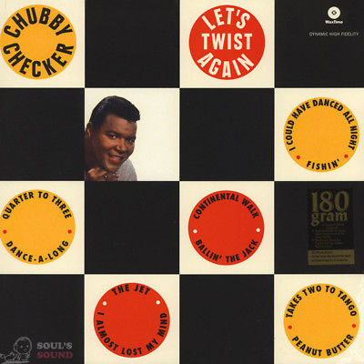 CHUBBY CHECKER - LET'S TWIST AGAIN + 2 BONUS TRACKS LP