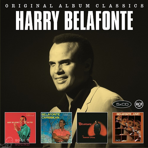 Harry Belafonte Original Album Classics (Calypso / Belafonte Sings Of The Caribbean / The Midnight Special / Belafonte Live (CD1) / Belafonte Live (CD2)) 5 CD