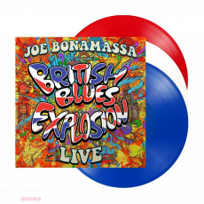 Joe Bonamassa British Blues Explosion Live 3 LP Blue White Red
