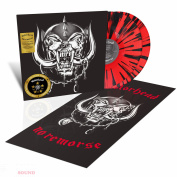 Motorhead No Remorse 2 LP 50th Anniversary Edition, Red & Black Splatter Poster