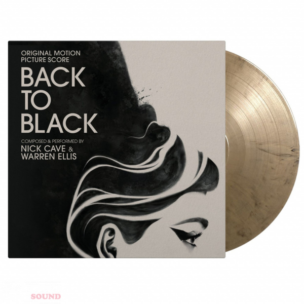 Nick Cave & Warren Ellis Back To Black LP Gold & Black Marble Limited Numbered