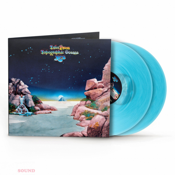 Yes Tales From Topographic Oceans LP Limited Transparent Curacao Blue