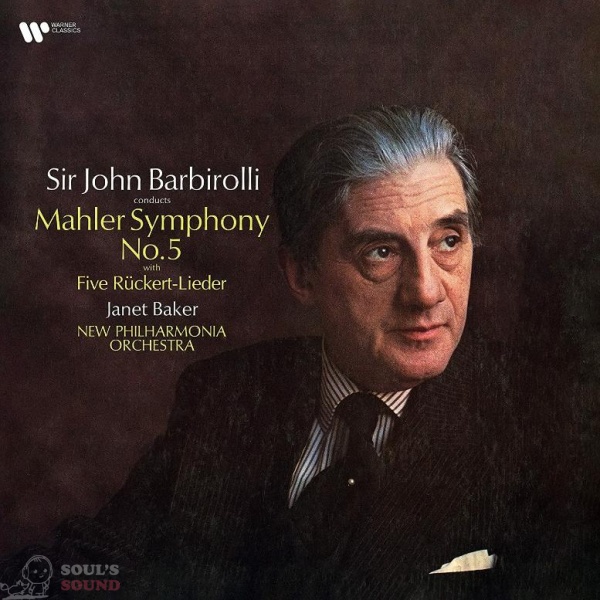 SIR JOHN BARBIROLLI MAHLER SYMPHONY NO. 5 & RÜCKERT LIEDER 2 LP