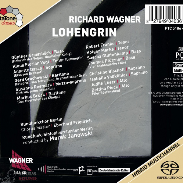 Richard Wagner: Lohengrin 3 SACD