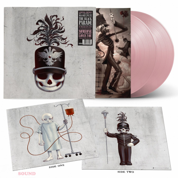 My Chemical Romance The Black Parade (20th Anniversary) 2 LP Baby Pink Limited
