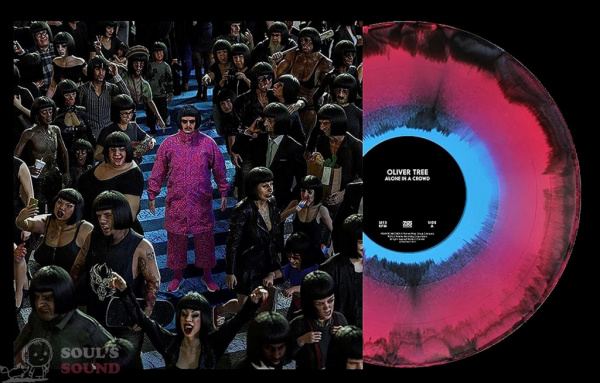 Oliver Tree Alone In A Crowd LP Pink, Blue & Black