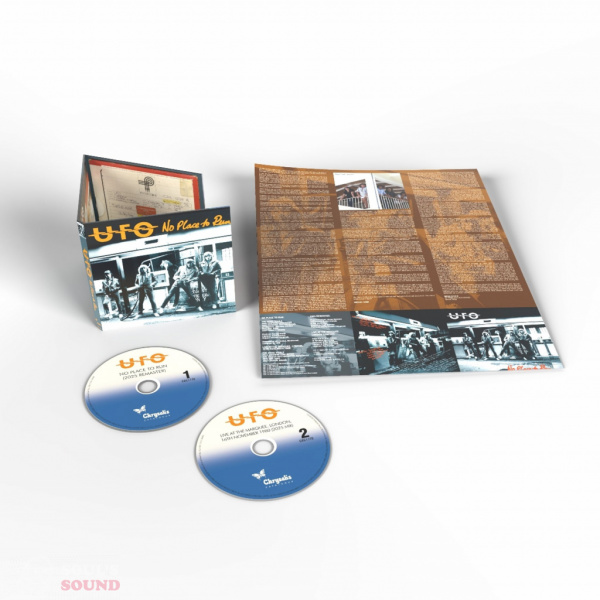 UFO No Place To Run 2 CD 2025 Remaster - Deluxe Edition