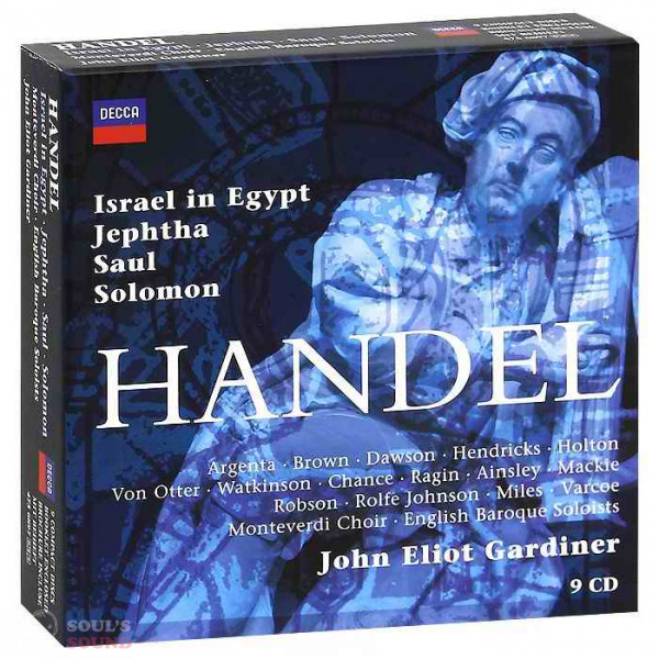 John Eliot Gardiner Handel: Oratorios 9 CD