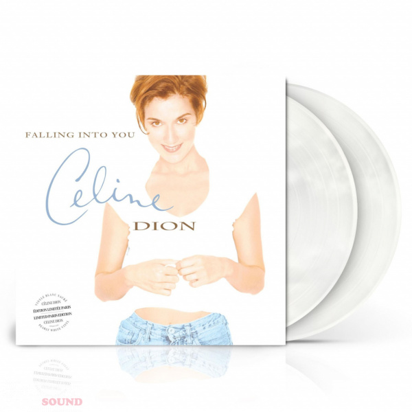 Celine Dion Falling Into You 2 LP Pearl White Limited