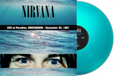 NIRVANA LIVE AT PARADISO, AMSTERDAM 1991 LP Turquoise