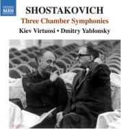 Shostakovich ‎Chamber Symphonies, Opp. 49a, 110a and 83a (Kiev Virtuosi Chamber Orchestra, Yablonsky) CD