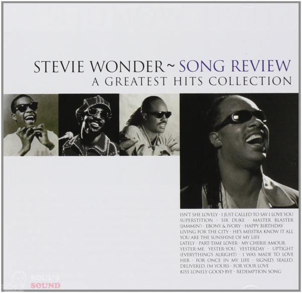 Stevie Wonder Song Review A Greatest Hits Collection CD