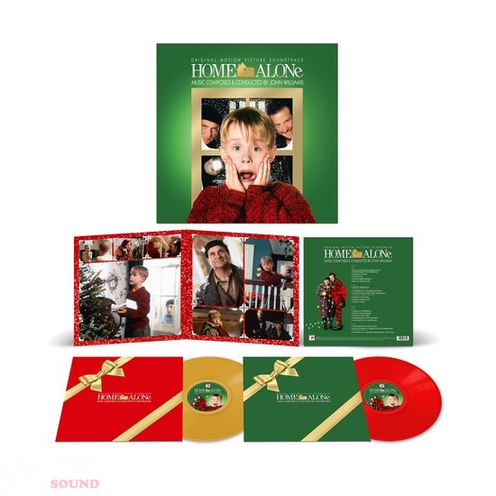 Original Soundtrack John Williams Home Alone 2 LP Gold & Red