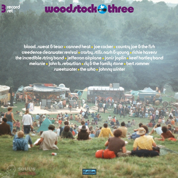 Various Artists Woodstock III 3 LP SUMMER OF ‘69 – PEACE, LOVE AND MUSIC