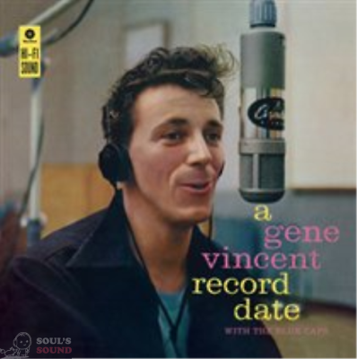 GENE VINCENT - A GENE VINCENT RECORD DATE + 2 BONUS TRACKS LP