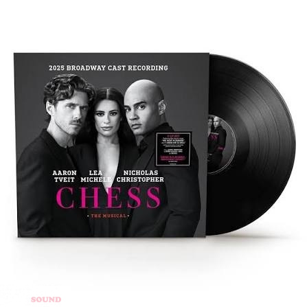 Chess The Musical (2025 Broadway Cast Recording) 2 LP
