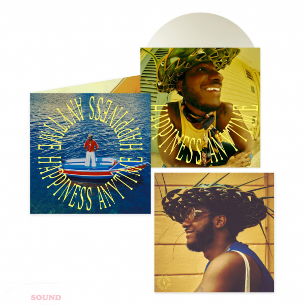 Leon Bridges Happiness Anytime LP White Sand