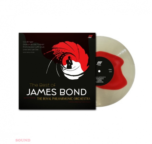 The Royal Philharmonic Orchestra The Best Of James Bond LP Red In White
