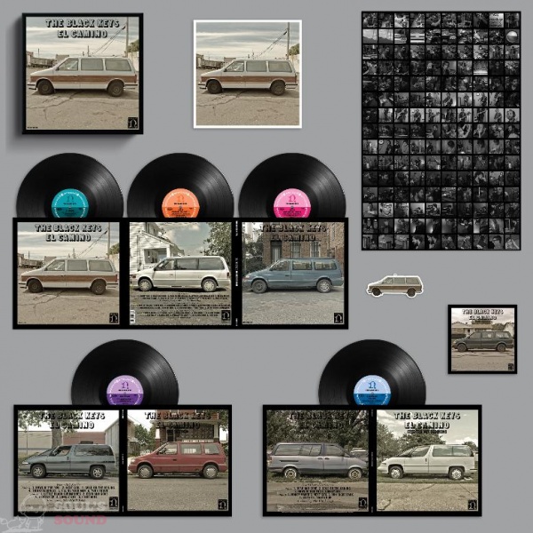 The Black Keys El Camino (10th anniversary) LP Limited Box Set Black Vinyl Numbered Photobook