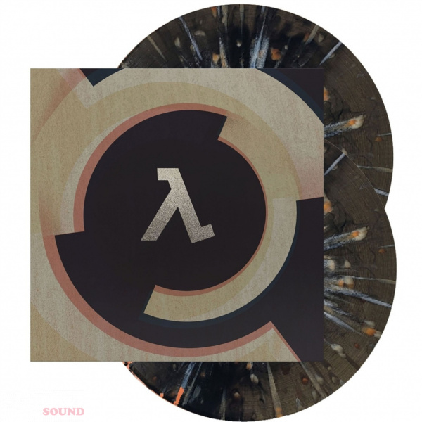 Valve Half-Life Alyx 2 LP Black Orange Splatter + Poster Limited