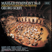 Chicago Symphony Orchestra, Sir Georg Solti Mahler: Symphony No.8 2 LP