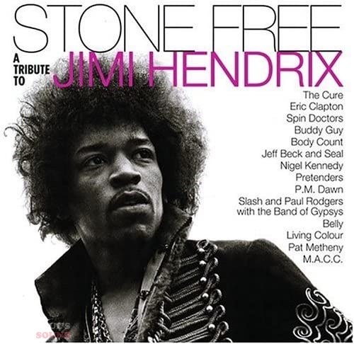 Stone Free A Tribute To Jimi Hendrix 2 LP Rocktober 2020 / Limited Clear & Black Mixed