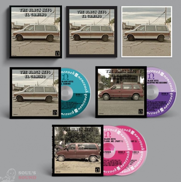 The Black Keys El Camino (10th anniversary) 4 CD Box Set Photobook