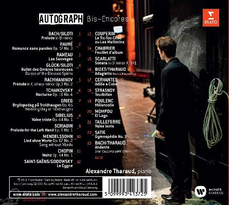 ALEXANDRE THARAUD AUTOGRAPH: ENCORES CD