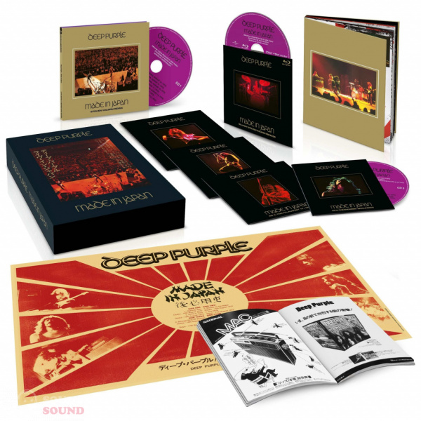 Deep Purple Made In Japan 50 5 CD + Blu-ray Audio Deluxe - 2025 Mix