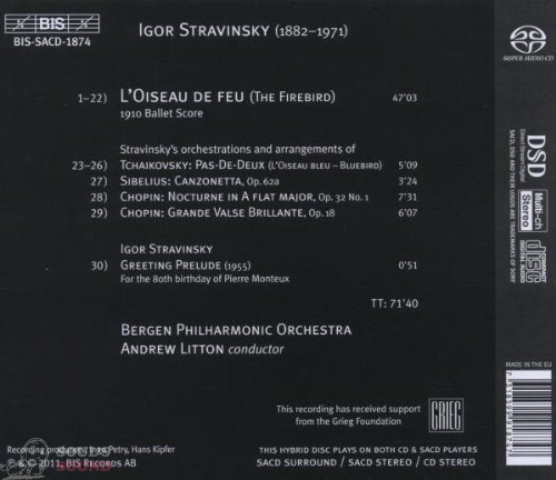 Stravinsky: The Firebird SACD