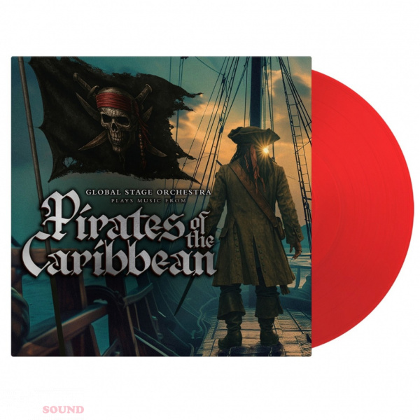 Global Stage Orchestra Plays Music from the Pirates of the Caribbean LP Transparent Red
