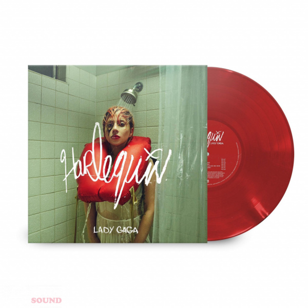 Lady GaGa Harlequin LP Red + Poster