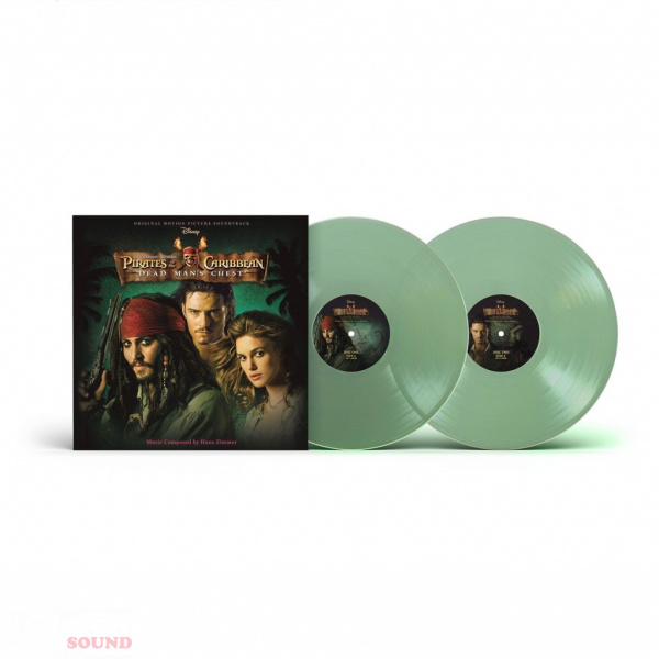 Pirates of the Caribbean: Dead Man's Chest 2 LP Translucent Green