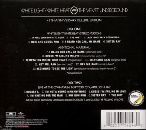 The Velvet Underground White Light / White Heat - Deluxe 2 CD 45th Anniversary