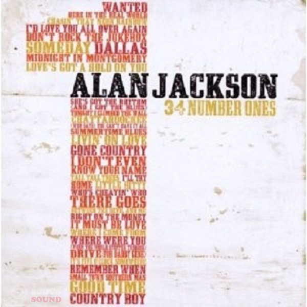 ALAN JACKSON - 34 NUMBER ONES 2CD