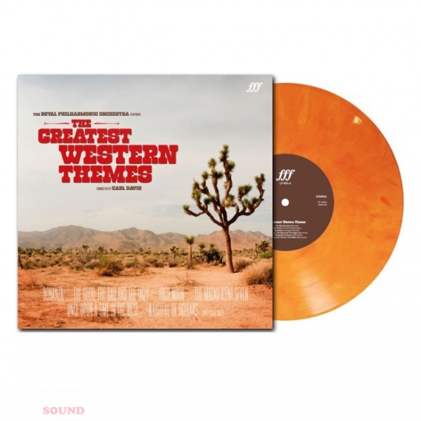 The Royal Philharmonic Orchestra The Greatest Western Themes LP orange